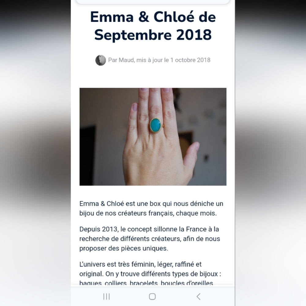 Emma & Chloe Collectors Ring - Picture 13 of 13